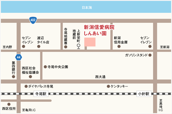 アクセスマップ